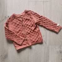 Dziewczęcy sweterek Newbie różowy rozmiar 80