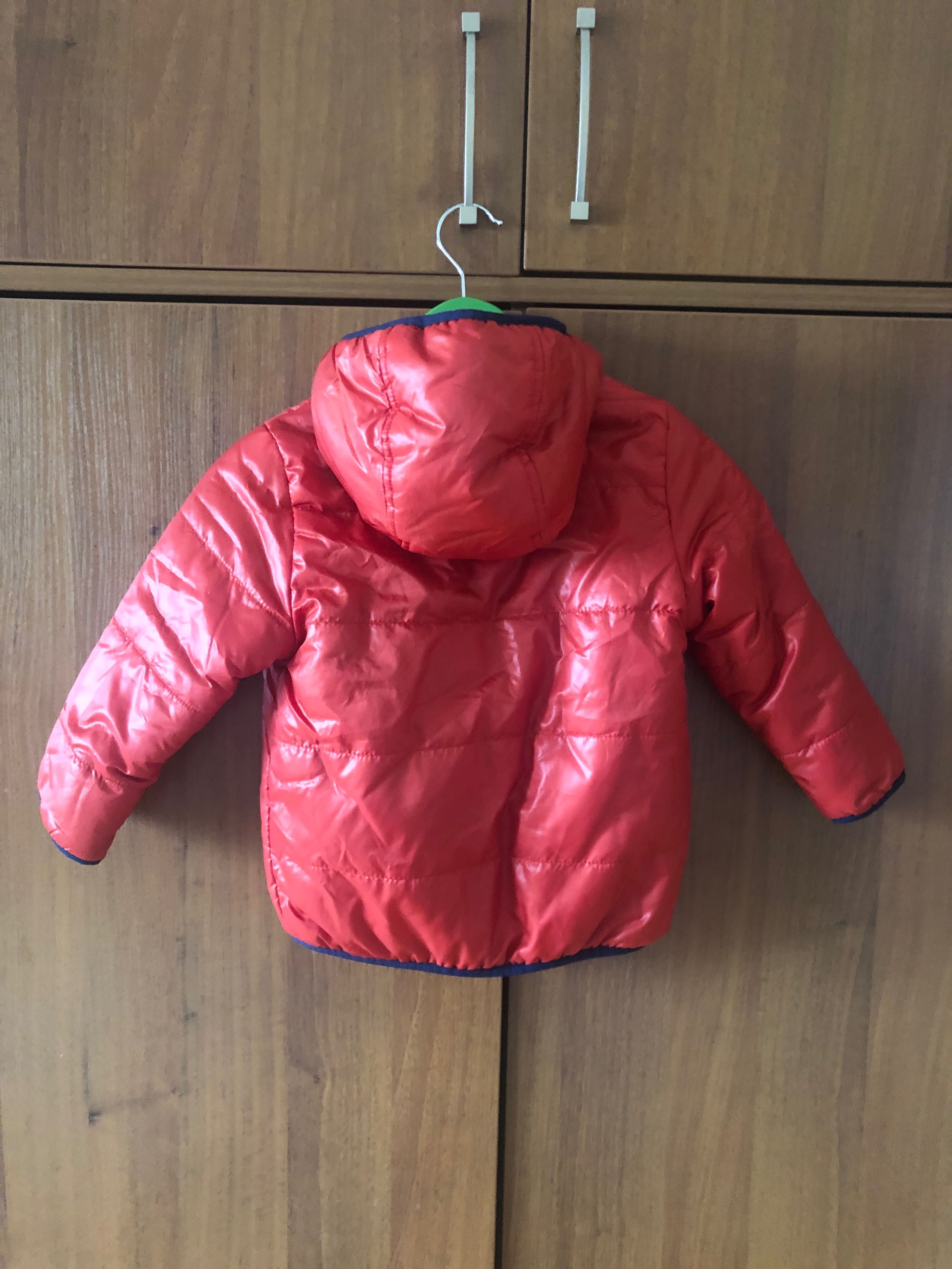 Дитяча двостороння курточка на осінь/весну (Zara 92-98розмір)