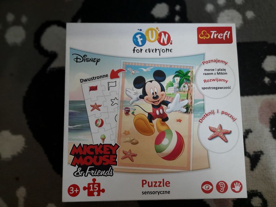 Trefl puzzle sensoryczne Myszka Mickey