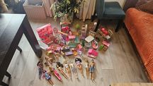 Ogromny zestaw barbie