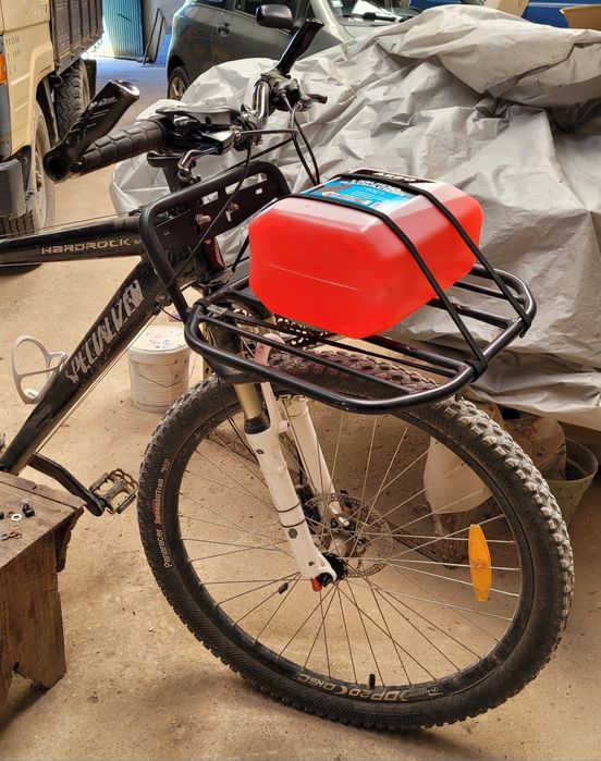 Suporte frontal bicicleta