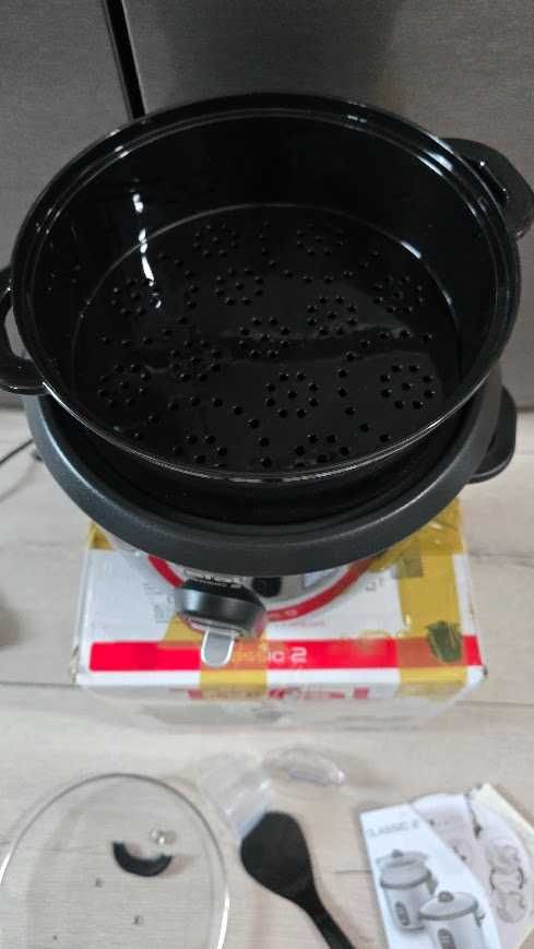 TEFAL szybkowar do ryżu Gotowanie na parze program utrzymania ciepła 5