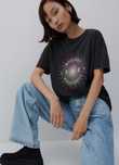 Reserved XL 42 t-shirt koszulka 100% bawełna kosmos księżyc moon 2 szt