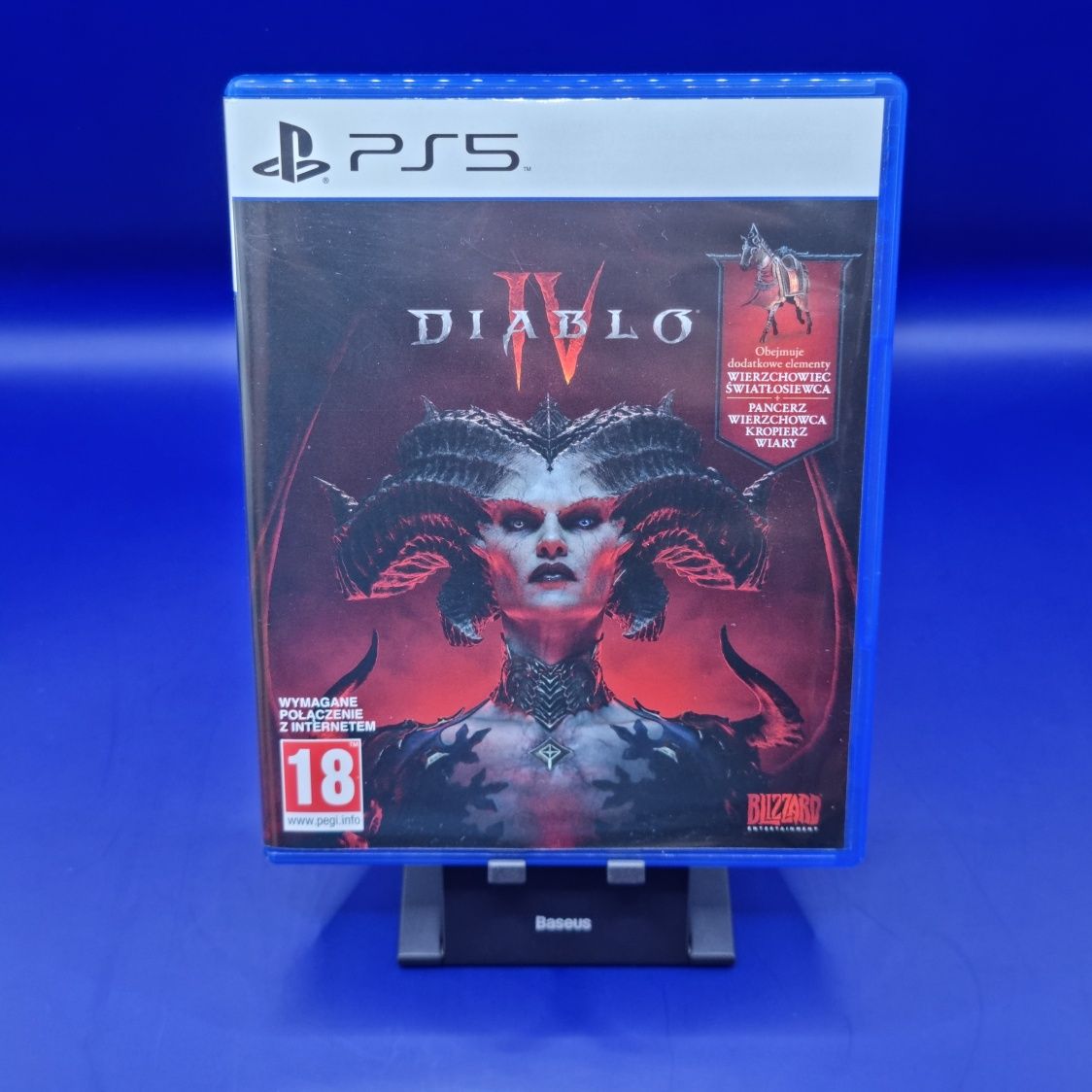 Diablo IV 4 PL okładka + kod na wierzchowca - gra na PS5