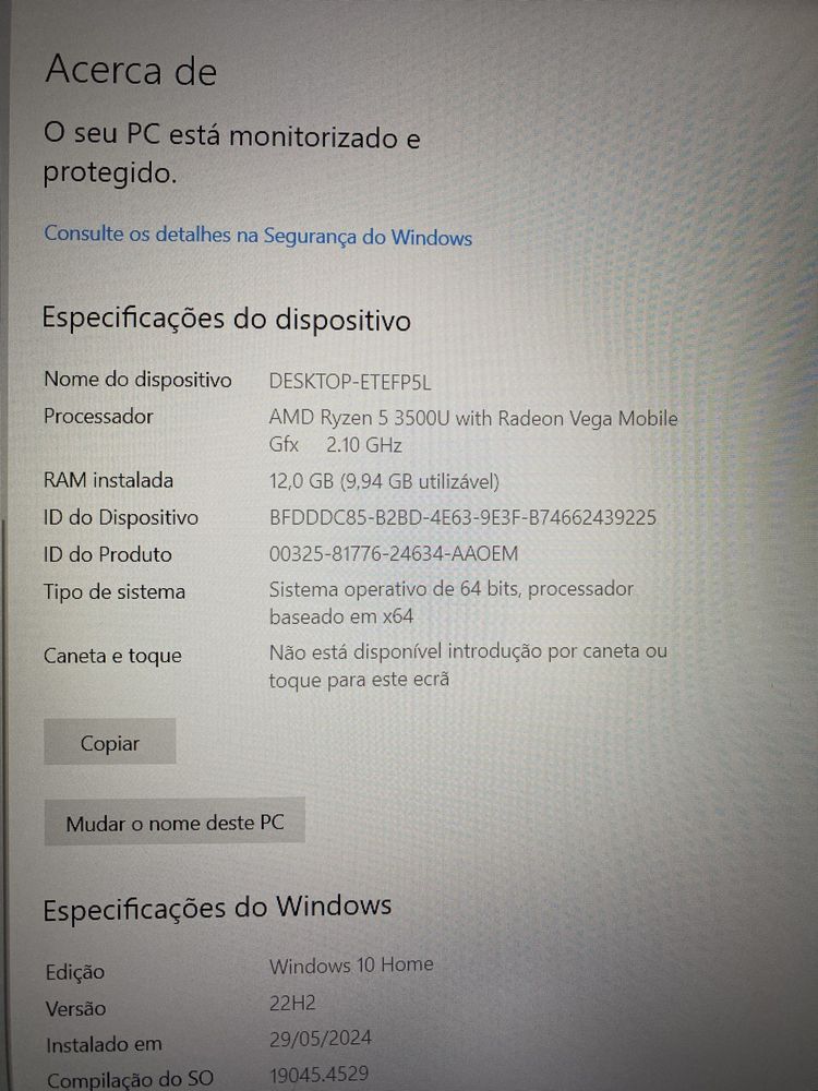 Vendo portatil acer aspire 3 bem estimado