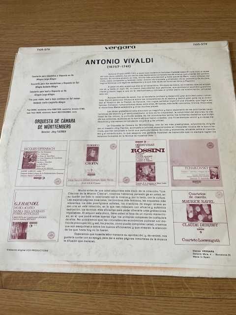vinil Vivaldi* Orquesta de Cámara Wurttemberg