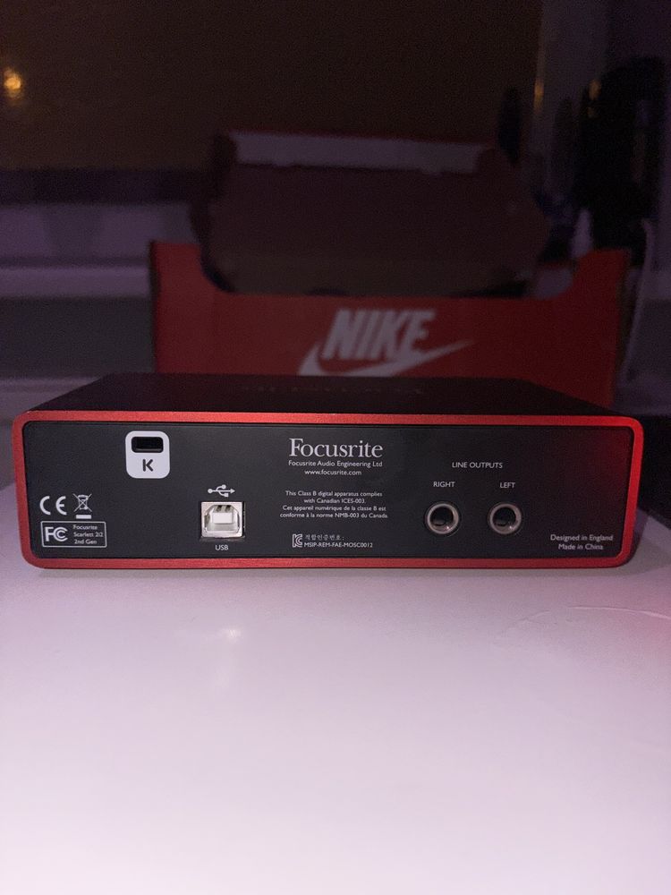 Interfejs FOCUSRITE Scarlett 2i2