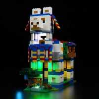 Zestaw oświetlenia LED BrickBling do LEGO Minecraft Wioska lam 21188