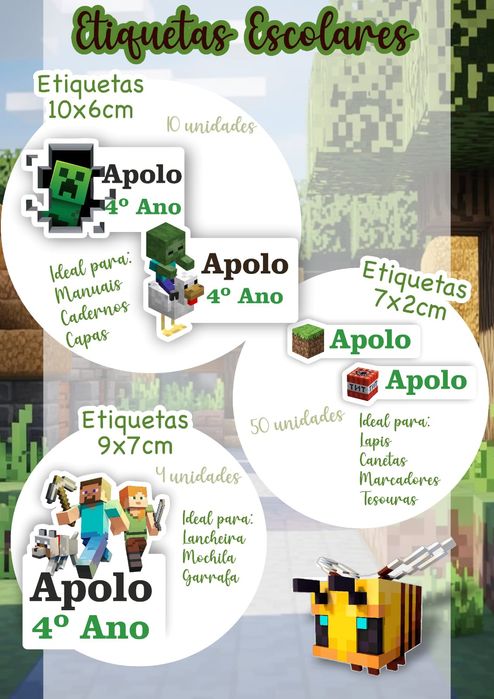 Etiquetas personalizadas