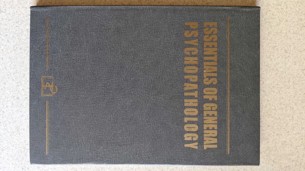 Essentials of general Psychopathology textbook