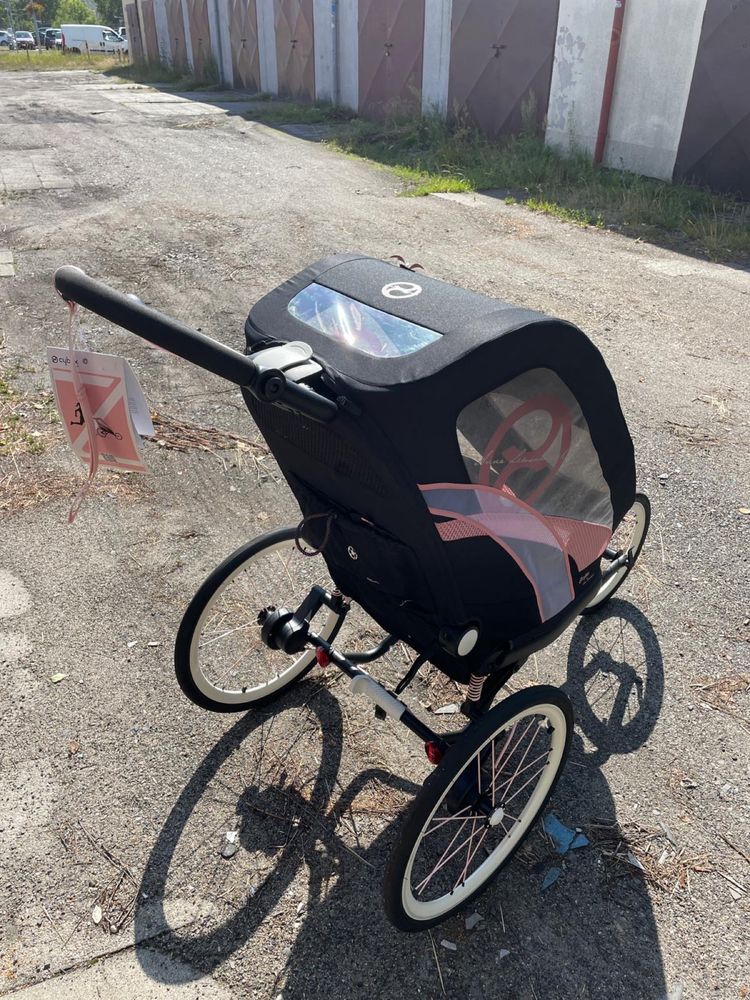 Wózek Cybex Zeno by Anna Lewandowska do biegania, przyczepka rowerowa