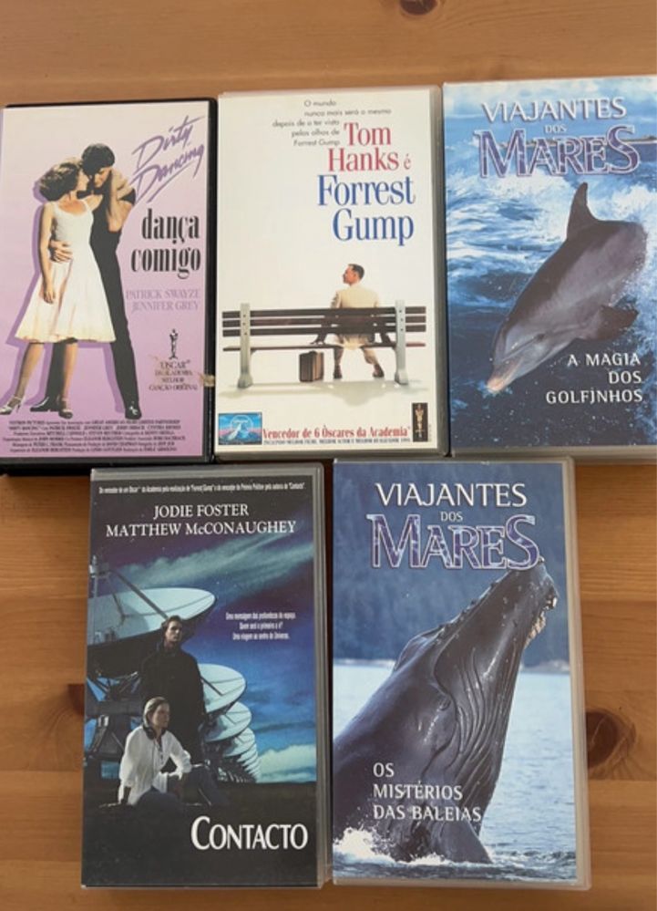 Dvd s e vhs variados