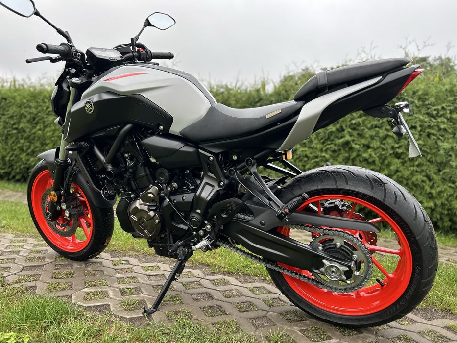 Yamaha MT07 A2 35 KW fluo doinwestowany MT 07 ABS kanapy Comfort