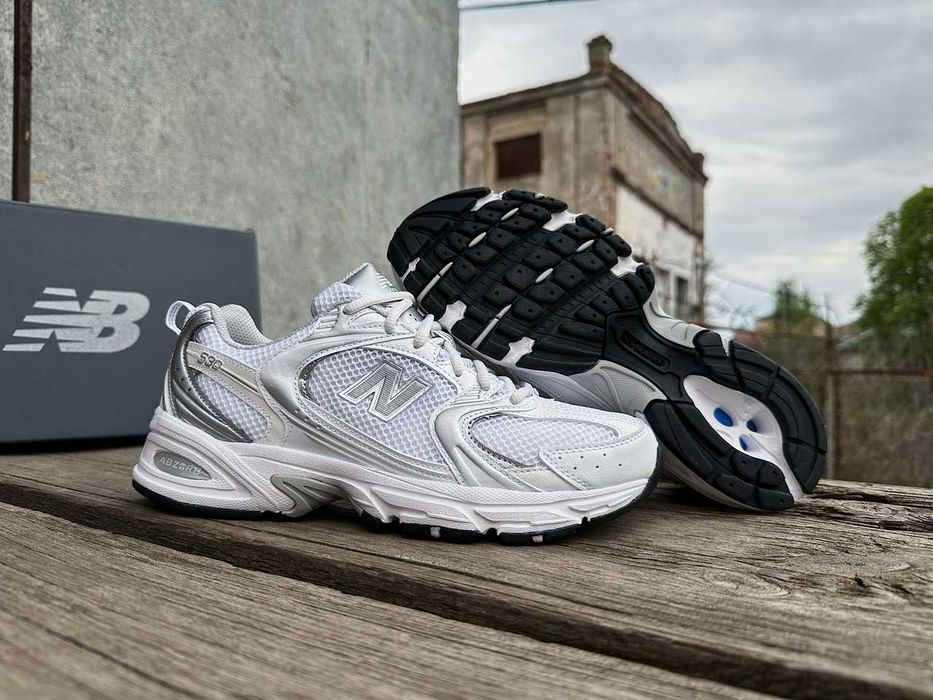 Кроссовки New Balance 530 White Silver MR530EMA/Кросівки NB/Нью Беланс