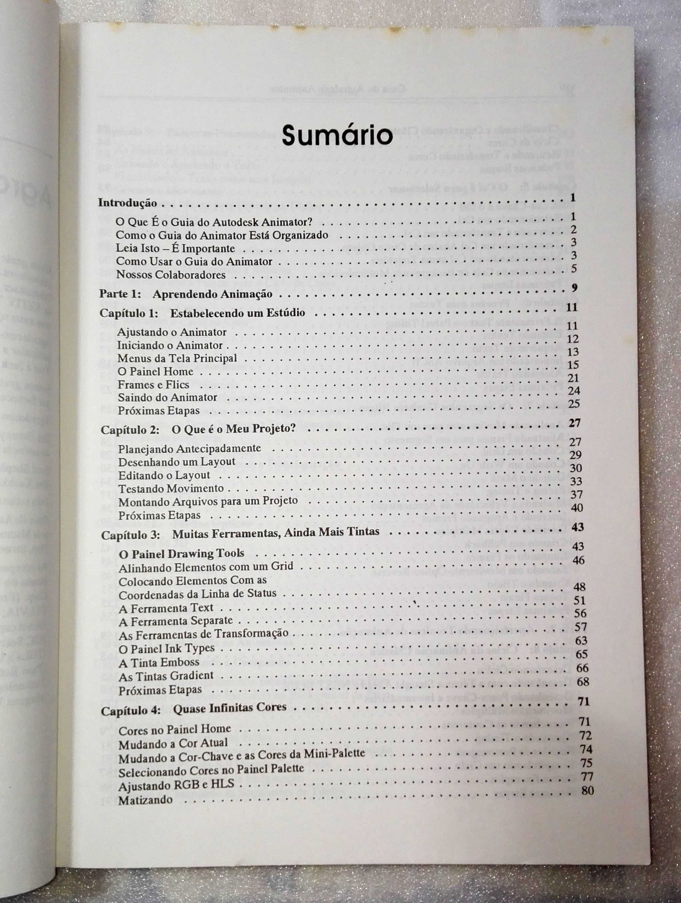 Livro Guia do Autodesk Animator
