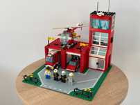 LEGO Classic Town City 6571 Flame Fighters Remiza Strażacka 1994 Straż