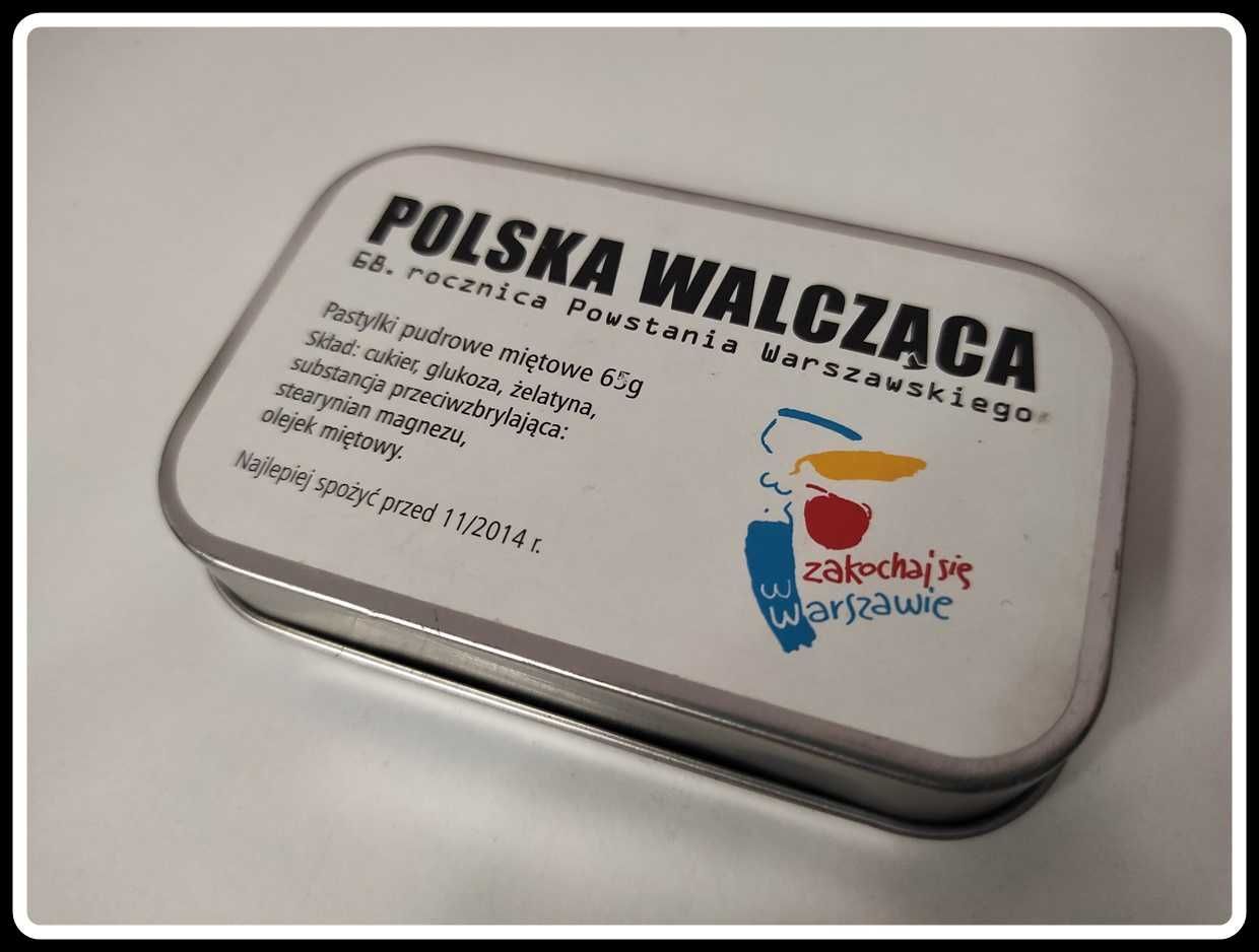 Polska Walcząca - pudełko pamiątka 68.rocznicy wybuchu PW