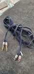 Kabel 2 chinch rca 2 duży jack 5m 5 metrów