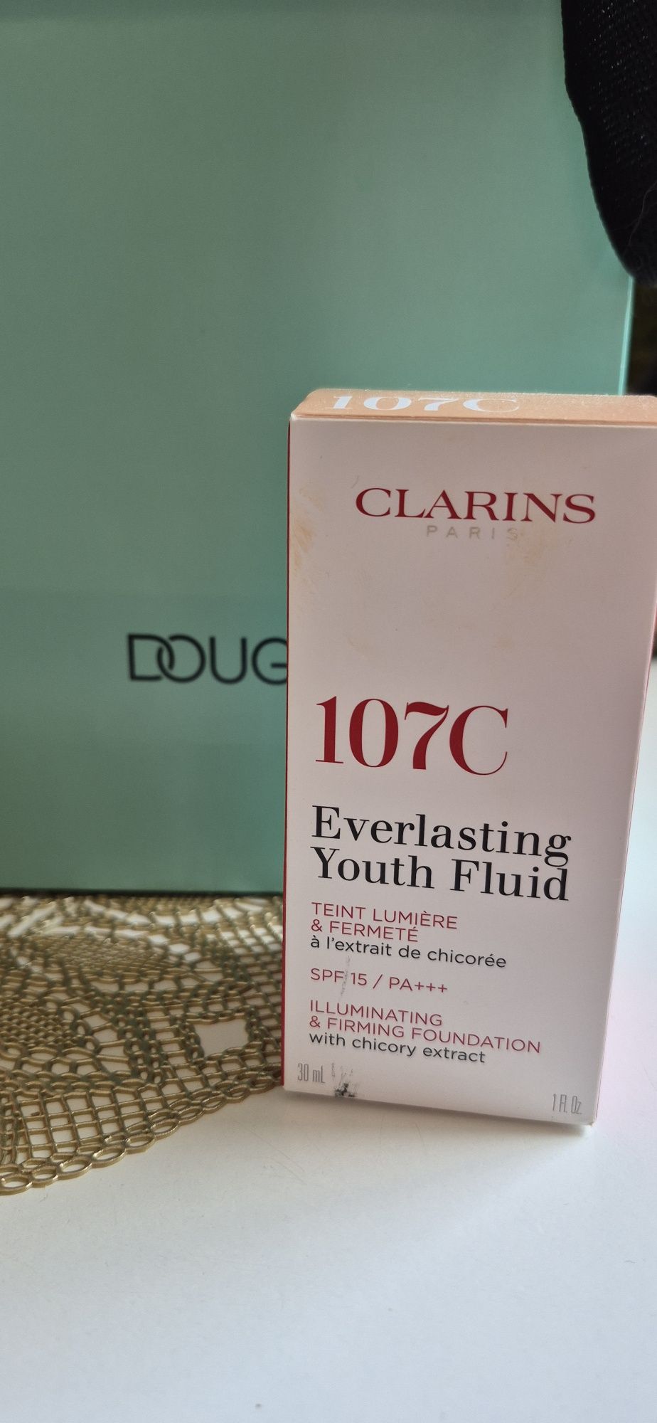 Clarins fluid 107C nowy Douglas