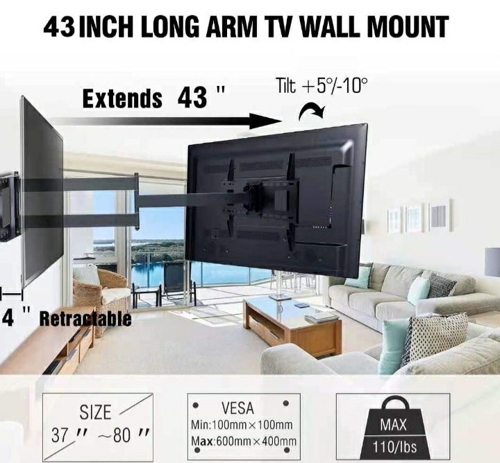 Uchwyt stojak do telewizora 37-80" 105 cm Forging Mount