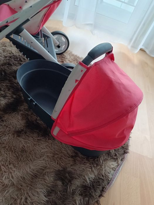 Wózek dla lalek Smoby quinny 3 w 1