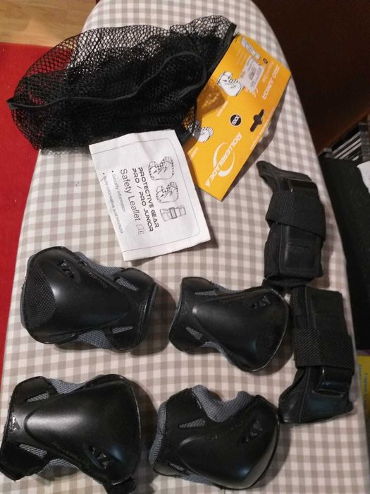 Caneleiras Futebol e Proteção de joelhos e cotovelos