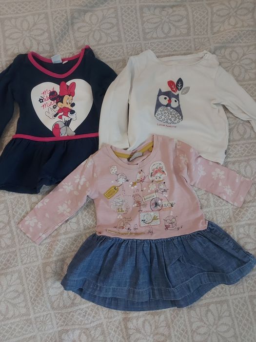 Bluzy dla dziewczynki r.74