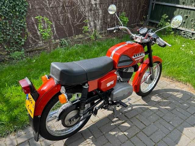 Motocykl CZ175 TYP487 odrestaurowany