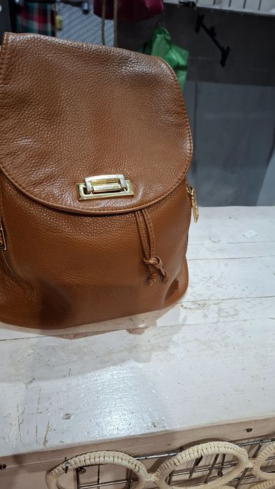 plecak skórzany stan bardzo dobry wymiary na zdjęciach