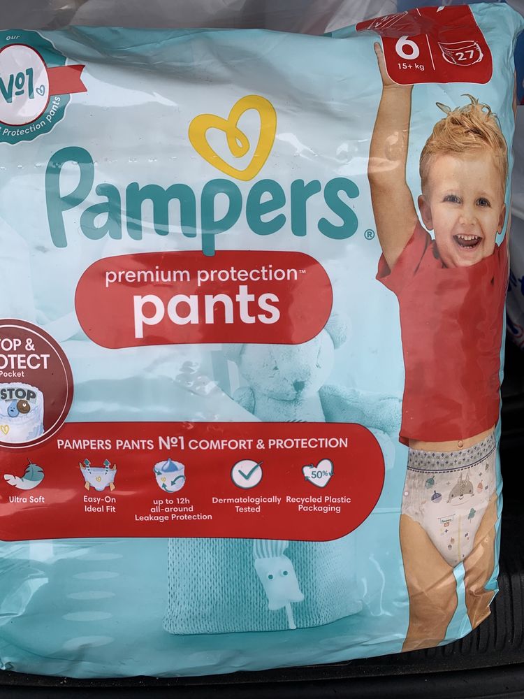 Pampers Premium Protection Pants S6 27 szt
