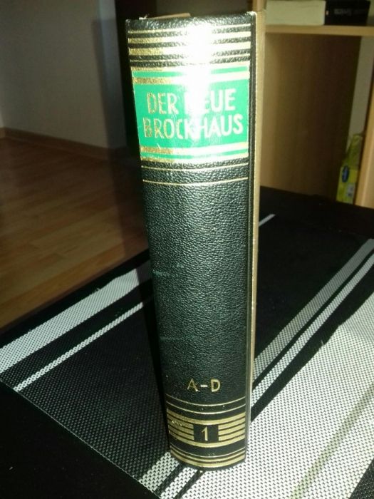 Stara encyklopedia Der Neue Brockhaus z 1958