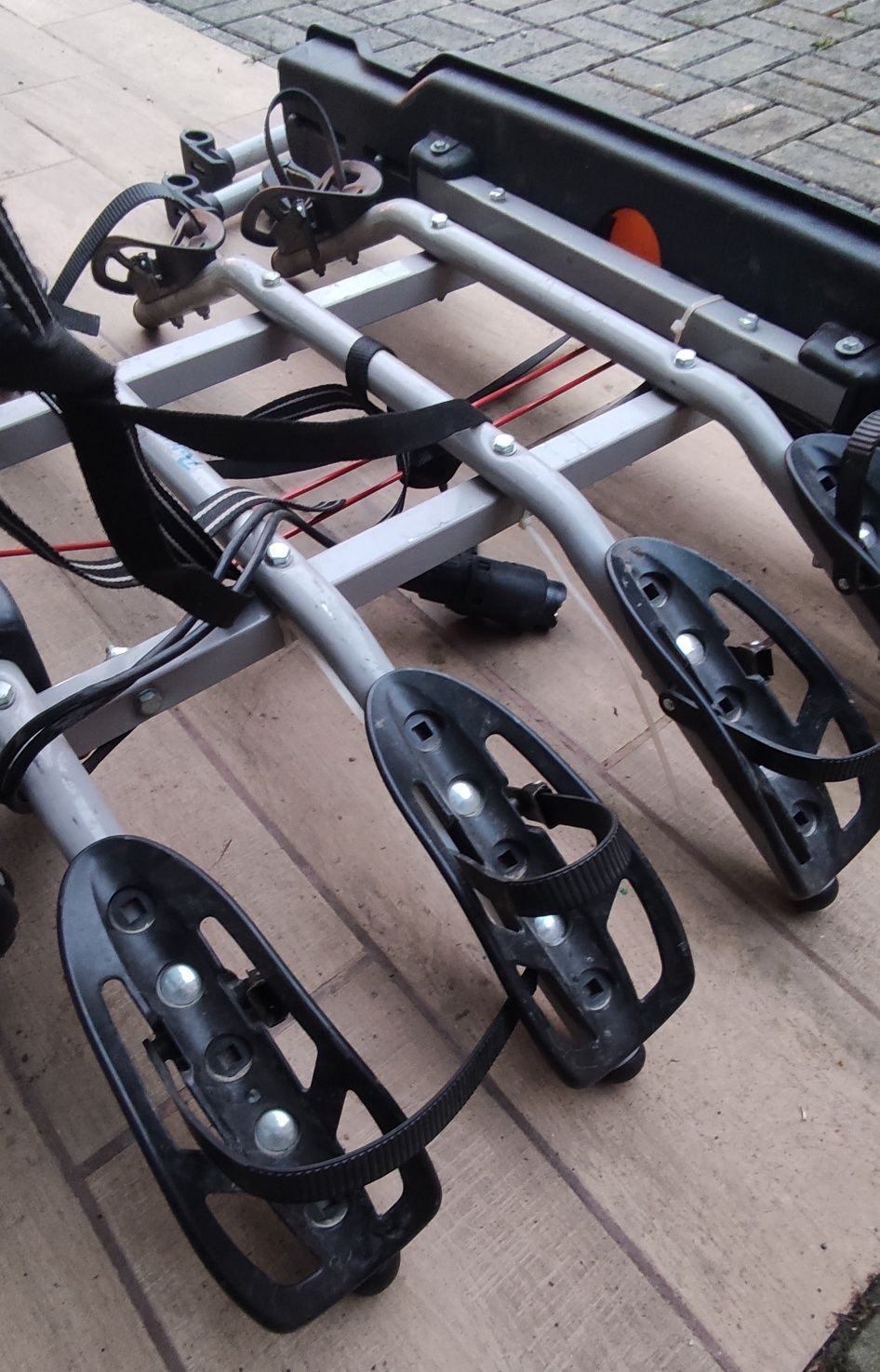 Suporte bola reboque 4 bicicletas