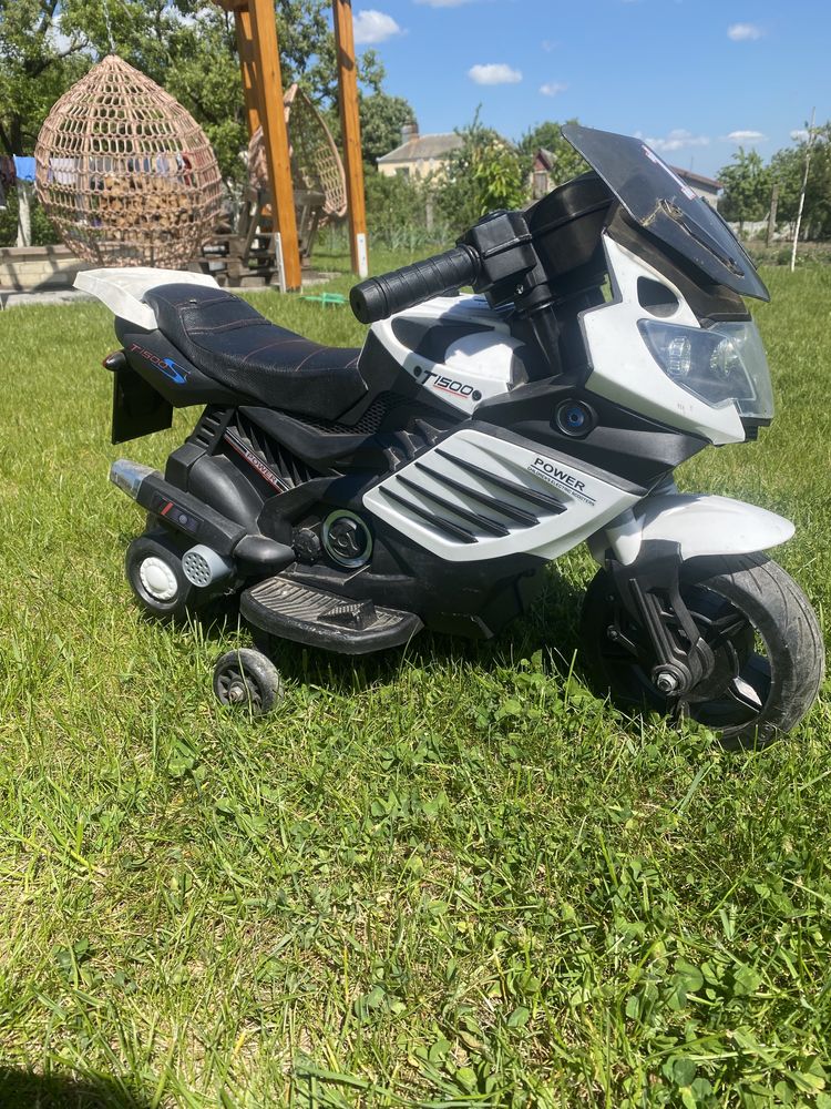 Продам дитячий електро мотоцикл