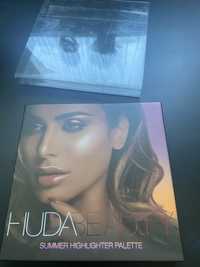 Paletka rozświetlaczy Huda Beauty summer highlighter palette paleta