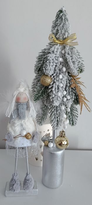 Ялиночка з янголом та гірляндою USB