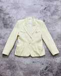 Женский молочный пиджак Max Mara S/M белый айвори