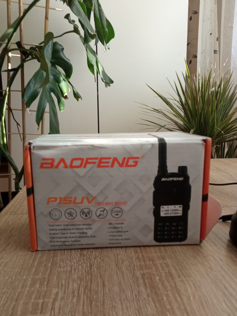 Radiotelefon   Baofeng p15uv