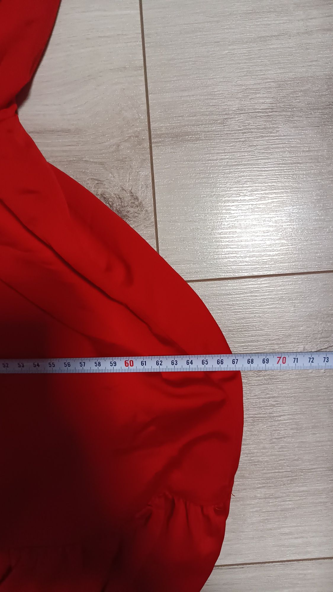 Czerwona duża sukienka 2 4 xl