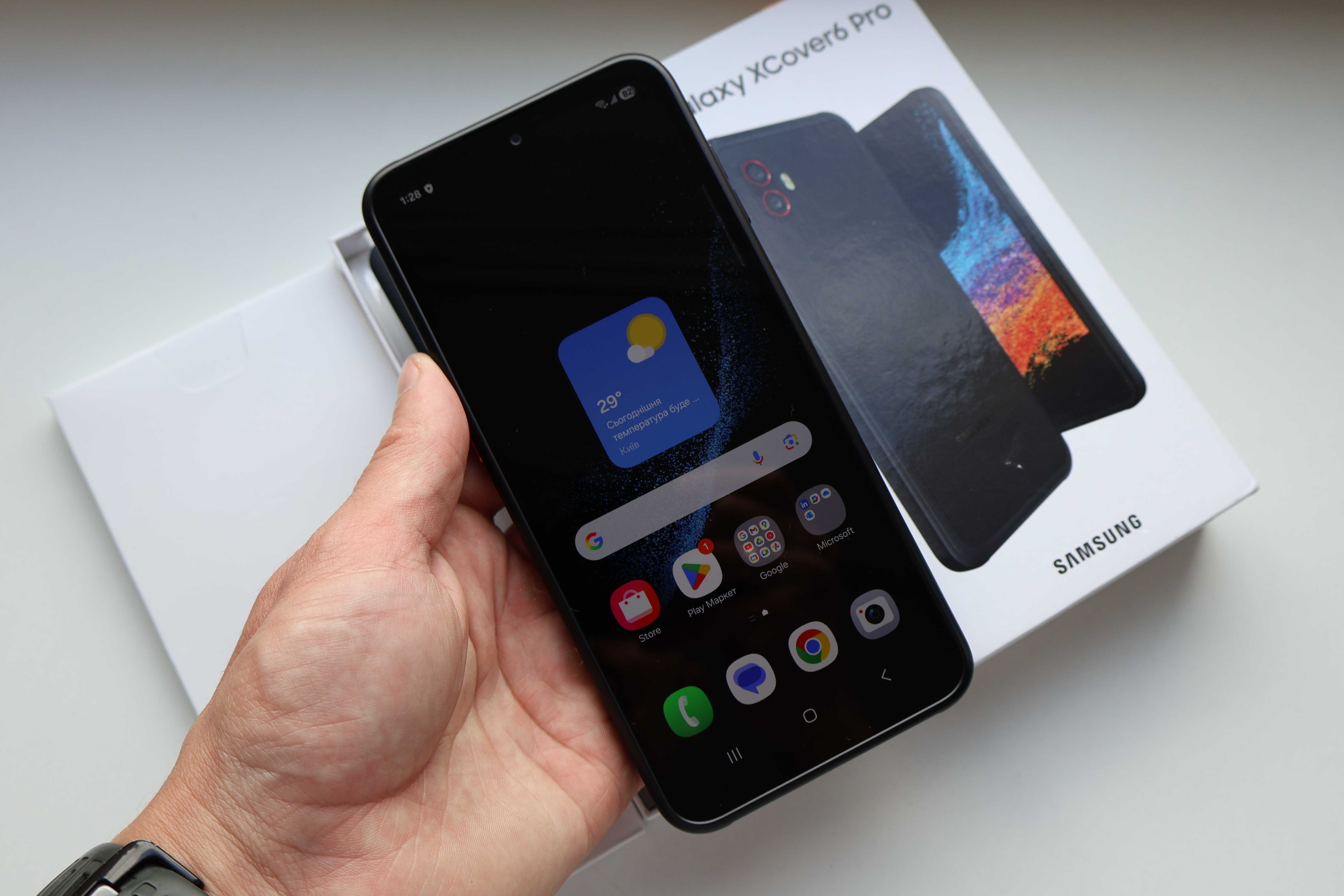 Новий Samsung Galaxy XCover6 Pro 128Gb SM-G736W Black Оригінал!