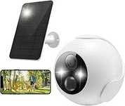 SwitchBot Outdoor Solar Surveillance Camera, 1080P,