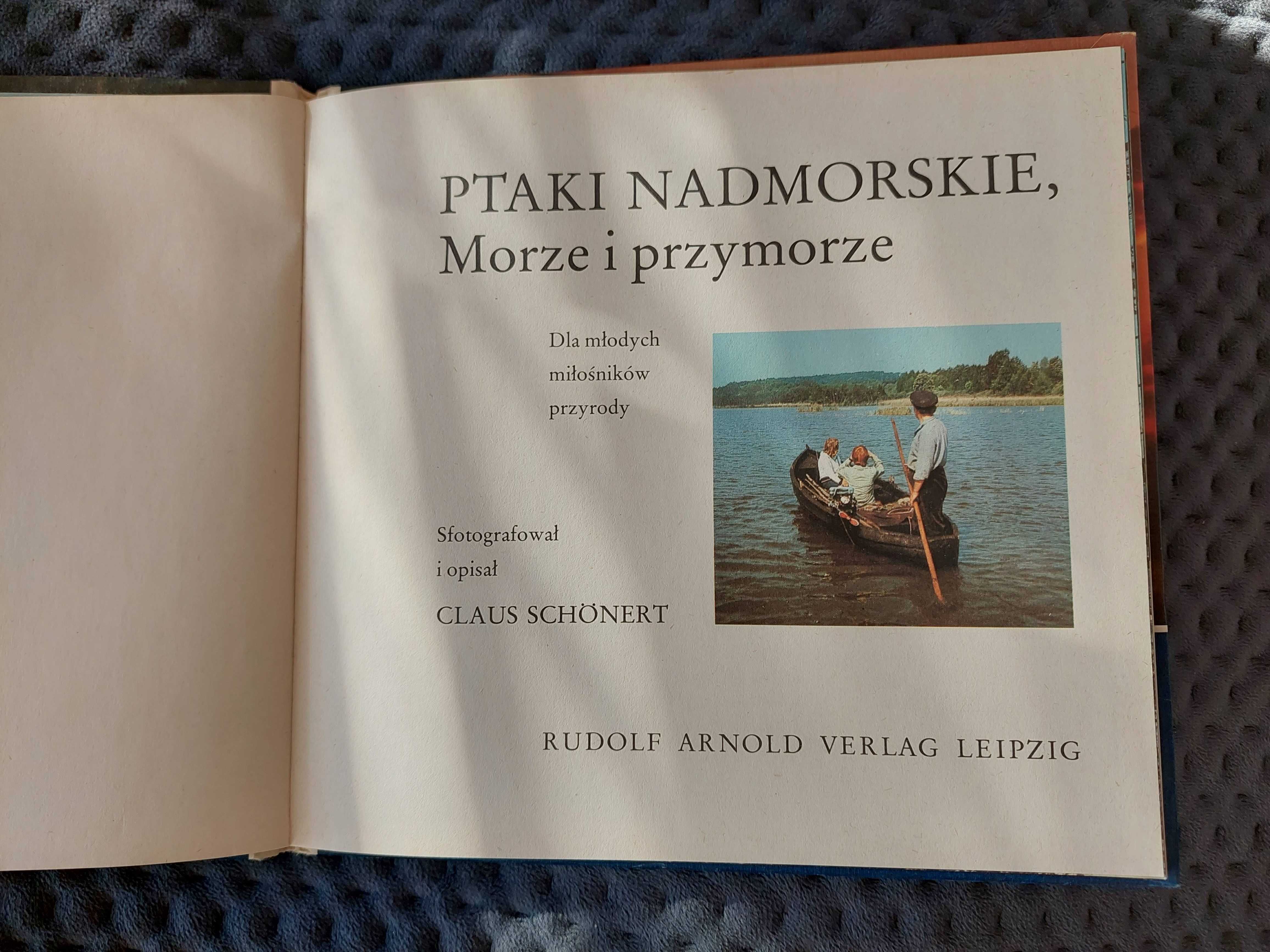 Książka "Ptaki nadmorskie, Morze i przymorze". Claus Schonert.