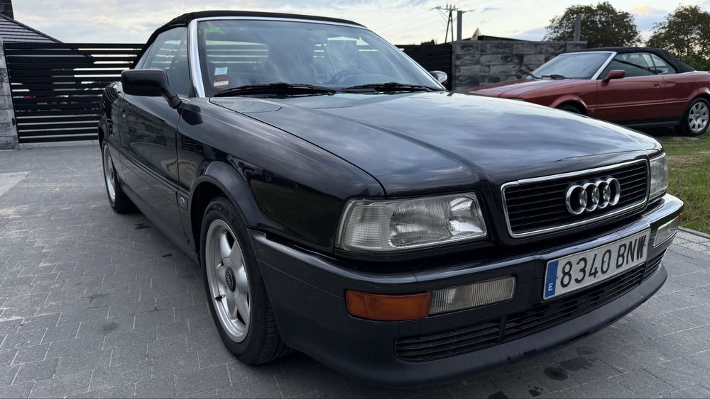 Audi 80 cabrio cabriolet kabrio 2.6 klima 158 tys s2 skora