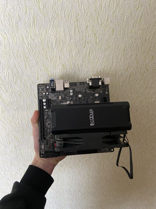 Комплект мат.плата, озу, процессор, охлаждение