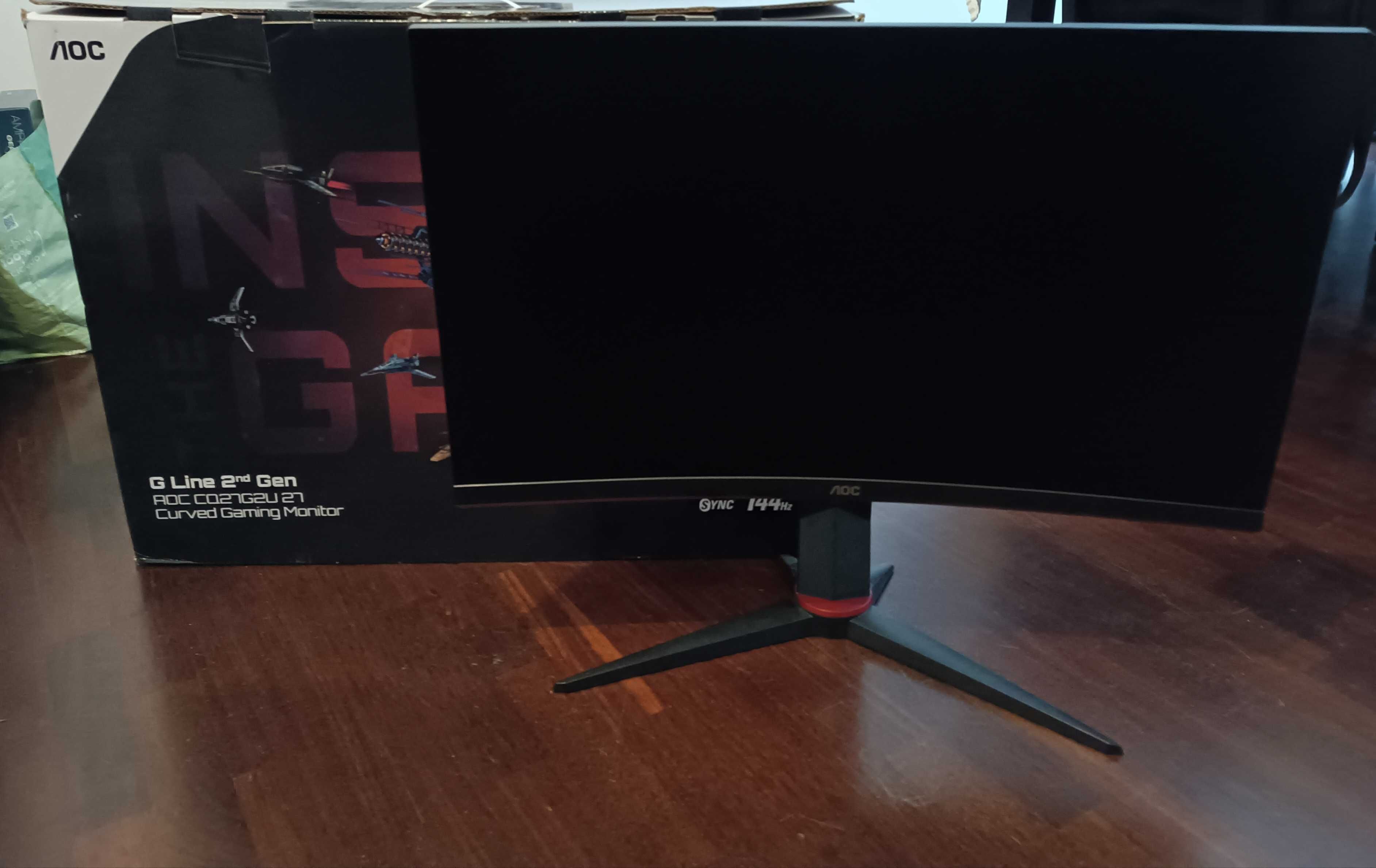 Monitor Gaming CQ27G2U LED 27" Quad HD (Preto) - AOC - Peças