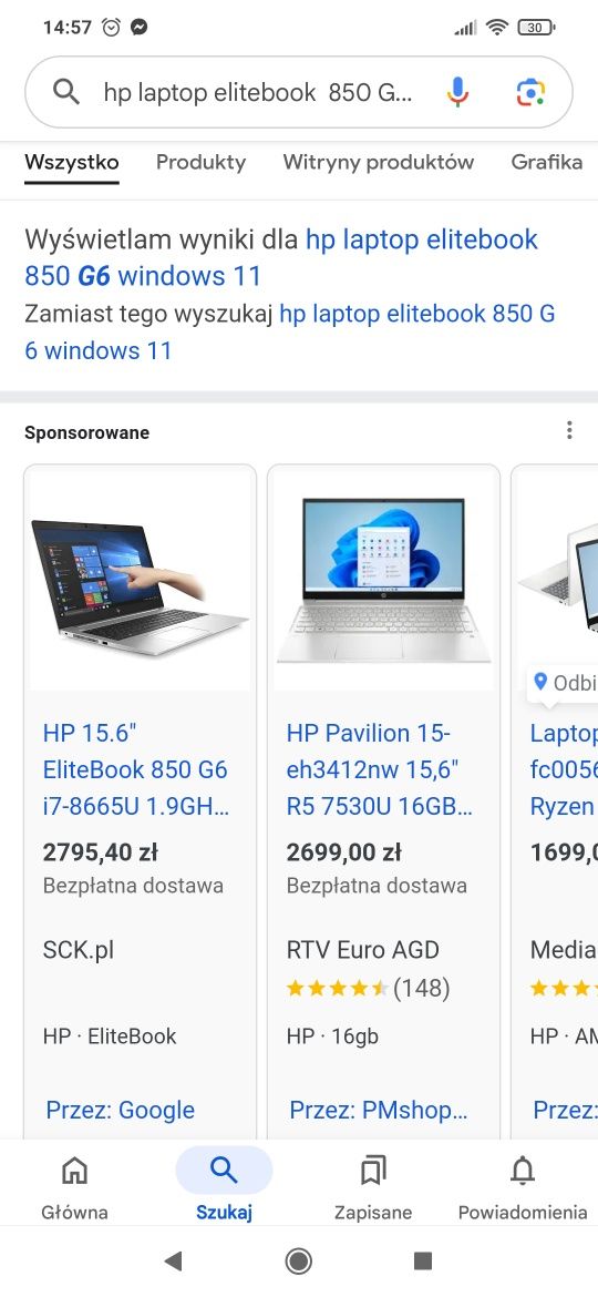 Laptop HP EliteBook