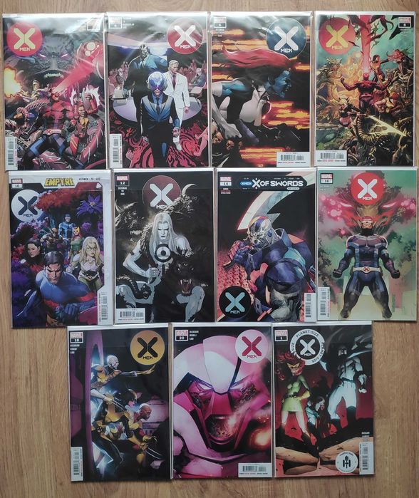 X-Men (2019) - Jonathan Hickman - 21 revistas - Completo