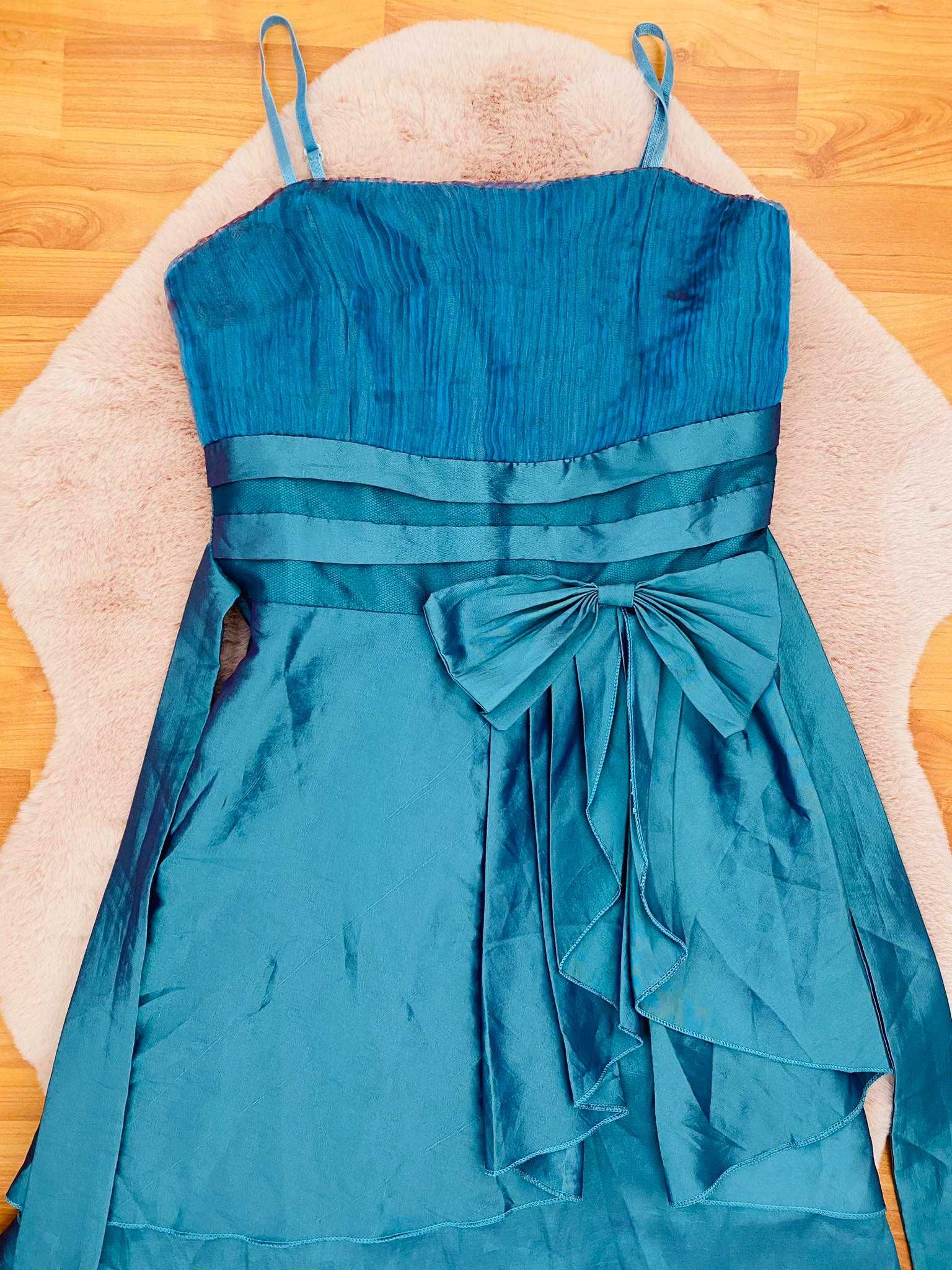 Vestido Cerimónia Azul