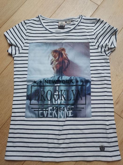 Blue Jeans koszulka Tshirt 8lat r.128cm