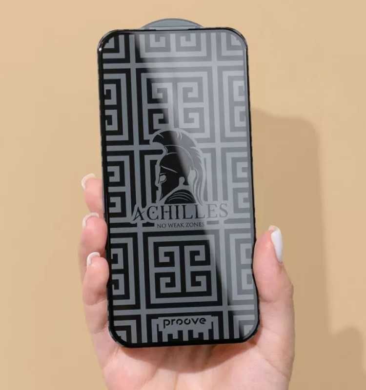 Защитное стекло Achilles для iPhone 16, Pro, Max, Plus