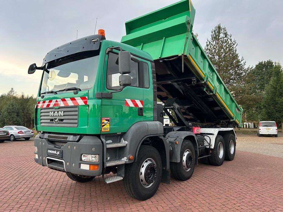 MAN TGA 35.400* Dwustronny Wywrot* Bordmatic* Manual* Koła 80%* Z Francji* Super Stan  TGA 35.400* Dwustronny Wywrot* Bordmatic* Manual* Koła 80%* Z Francji*
